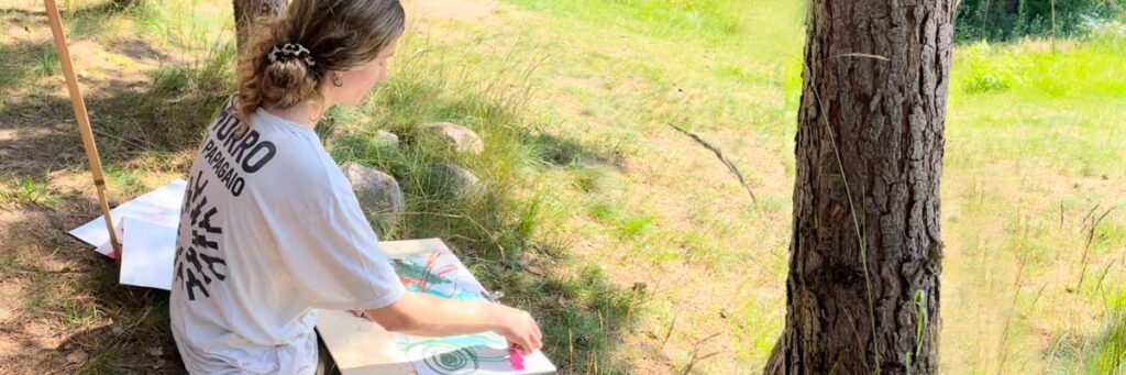 KUNST UND NATUR - die Sommerakademie im WILDEN GARTEN 2026